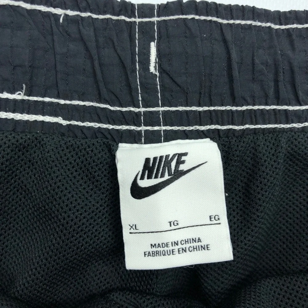 Nike Swoosh Repel Ripstop Shorts Black White XL
